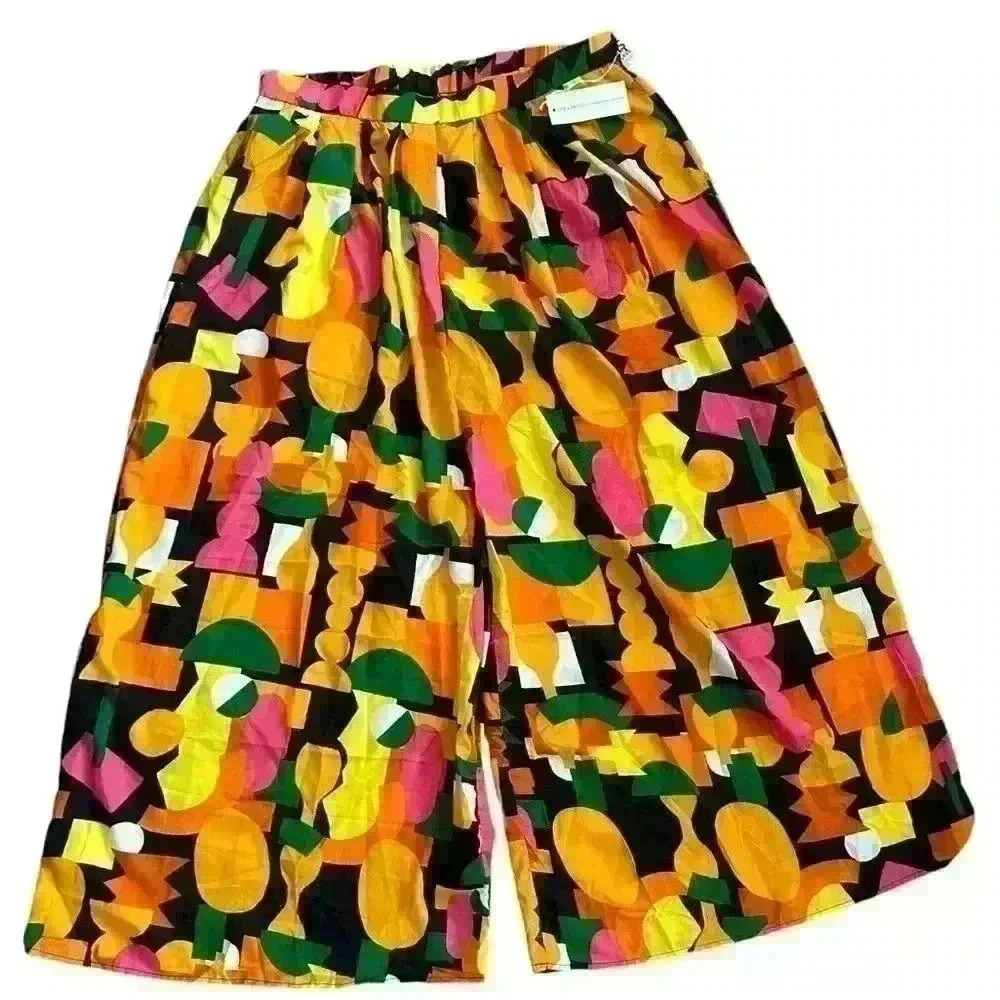 Live 4 Truth Gorgeous Colorful Ultra Wide Leg Boho Palazzo Pants NWT XL